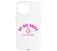 par Sa Grâce, Soyez forts et Courageux, États-Unis, n'ayez Pas Peur Coque pour iPhone 15