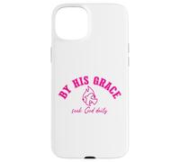 par Sa Grâce, Soyez forts et Courageux, États-Unis, n'ayez Pas Peur Coque pour iPhone 15 Plus