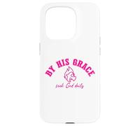 par Sa Grâce, Soyez forts et Courageux, États-Unis, n'ayez Pas Peur Coque pour iPhone 15 Pro