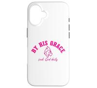 par Sa Grâce, Soyez forts et Courageux, États-Unis, n'ayez Pas Peur Coque pour iPhone 16