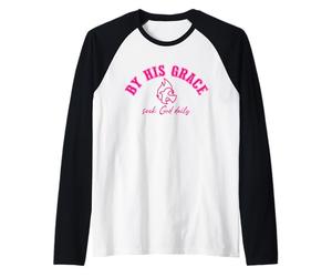 par Sa Grâce, Soyez forts et Courageux, États-Unis, n'ayez Pas Peur Manche Raglan