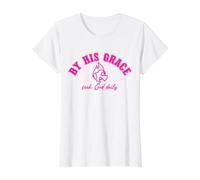 par Sa Grâce, Soyez forts et Courageux, États-Unis, n'ayez Pas Peur T-Shirt Graphique avec Valeur