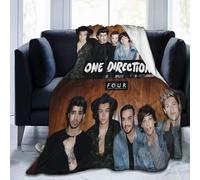 Par Soft Warm Throw Blanket-One Direction Four Soft Micro Fleece Blanket Couch Lap Throw Blanket-"X