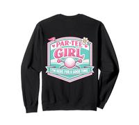 par Tee Girl Funny Golf Lover Golfeur Here Good Time Sweatshirt