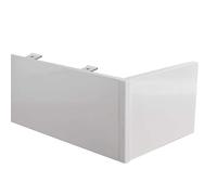 par Tenda Oscurante, Pannello Bianco in Metallo per Soffitto/Parete, Copri per Camera da Letto con Finestra a Bovindo