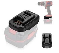 PAR20EIN Adaptateur pour Parkside vers Einhell, convertisseur de batterie pour batterie Parkside 20 V XTeam vers pour outils électriques Einhell PXC 18 V (adaptateur uniquement)