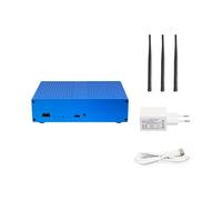 Para Banana Pi OpenWrt One Router Board MT7981B 1GB DDR4 2.5GbE RJ45 e Gigabit Ethernet Router, Plugue UE