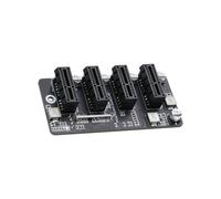 Para CM4 PCIe Gen 2x1 Placa de Expansão com 1 Trailer e 4 Canais 12 V Operação Estável Sem Driver