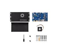 Para Compute Module 5 IO Board Kit com PoE Gigabit Ethernet RJ45 para RPi CM5 Expansion Plugue Do Reino