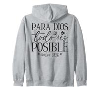 Para Dios todo ES posible, Para Dios no Hay nada Imposible Sweat à Capuche