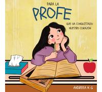 Para la profe que ha conquistado nuestro corazón. Regalo de fin de curso: Regalo para profesoras. Regalo de parte de la clase. Regalo para maestras