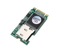 Para Leitor de CartÃo M.2 Micro-SD SDHC SDXC TF para Adaptador M2 B Key T-Flash PC NGFF SSD com Suporte 512 GB
