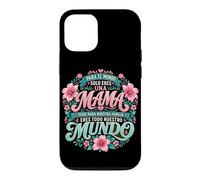 Para Nuestra Familia Eres Todo Mama Citation Graphic Mundo Coque pour iPhone 12/12 Pro