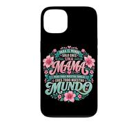 Para Nuestra Familia Eres Todo Mama Citation Graphic Mundo Coque pour iPhone 13