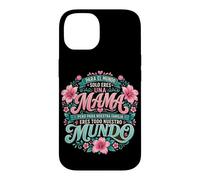 Para Nuestra Familia Eres Todo Mama Citation Graphic Mundo Coque pour iPhone 14