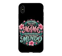 Para Nuestra Familia Eres Todo Mama Citation Graphic Mundo Coque pour iPhone XS Max
