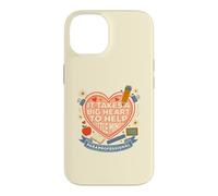 Para Professional Big Heart Little Minds Support pour étudiant Coque pour iPhone 14