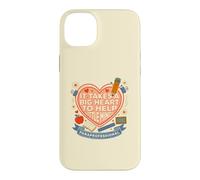 Para Professional Big Heart Little Minds Support pour étudiant Coque pour iPhone 14 Plus