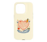 Para Professional Big Heart Little Minds Support pour étudiant Coque pour iPhone 15 Pro