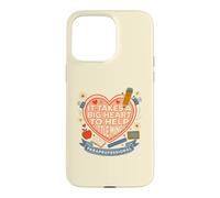 Para Professional Big Heart Little Minds Support pour étudiant Coque pour iPhone 15 Pro Max