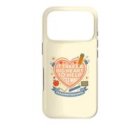 Para Professional Big Heart Little Minds Support pour étudiant Coque pour iPhone 17 Pro
