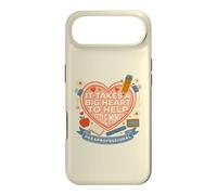 Para Professional Big Heart Little Minds Support pour étudiant Coque pour iPhone Air