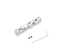 Para WPL 1/16 Juego Eje Trasero Transmisión Metal Repuesto Mejorado Camión RC 6WD B16 Se Adapta Perfectamente Reemplazo Accesorios Piezas PièCes Rc(Silver1)