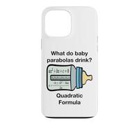 Parabolas drôles pour bébé Formule quadratique mathématiques Professeur Coque pour iPhone 13 Pro Max