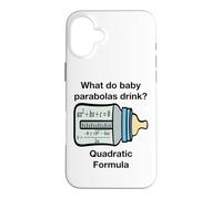 Parabolas drôles pour bébé Formule quadratique mathématiques Professeur Coque pour iPhone 16 Plus