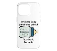 Parabolas drôles pour bébé Formule quadratique mathématiques Professeur Coque pour iPhone 16 Pro