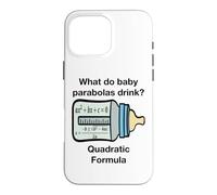 Parabolas drôles pour bébé Formule quadratique mathématiques Professeur Coque pour iPhone 16 Pro Max