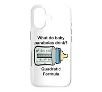 Parabolas drôles pour bébé Formule quadratique mathématiques Professeur Coque pour iPhone 17