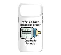 Parabolas drôles pour bébé Formule quadratique mathématiques Professeur Coque pour iPhone 17 Pro Max