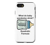 Parabolas drôles pour bébé Formule quadratique mathématiques Professeur Coque pour iPhone SE (2020) / 7/8