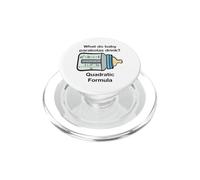 Parabolas drôles pour bébé Formule quadratique mathématiques Professeur PopSockets PopGrip pour MagSafe