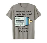 Parabolas drôles pour bébé Formule quadratique mathématiques Professeur T-Shirt