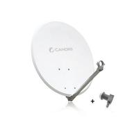 Parabole - CAHORS - 65CM - Acier - Blanc - Gain 36.2 dB