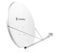 Parabole fibre SMC 120 cm + Monture fixe Az / El Acier galvanisé - Cahors - Gain 41,3 dB, 10,7 - 12,75 GHz