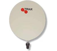 Parabole Fibre Triax DAP 910 90CM CRÈME Gain 39.7dB