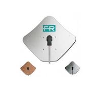 Parabole - FRACARRO - Penta - 85cm - Aluminium - Gris clair - Antenne satellite haute performance