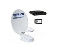 ANTARION Parabole Satellite Automatique 72cm sans Récepteur + Positionneur Camping Car