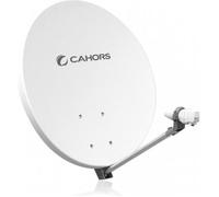 Parabole Satellite - Cahors - SMC 70CM - Fibre Composite - LNB Single - Couleur Blanche