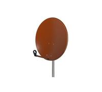 Parabole satellite - HAMA - 80 cm - Couleur rouge - Dimensions 75x84 cm - Monture AZ/EL