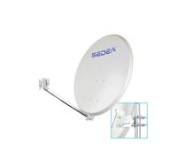 Sedea Parabole satellite Quick 65 cm Acier électrozingué 1 sortie Usage extérieur