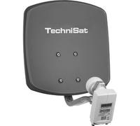 Parabole - TECHNISAT - DIGIDISH 33 - Aluminium - Fixation AZ/EL - LNB Twin - Gris