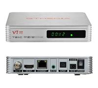 Paraboles GT Media V7 TT Decodeur TNT pour TV Récepteur Câble Combo Tuner DVB-T-T2 DVB-C Démodulateur H.265 HEVC 10bit F 1544