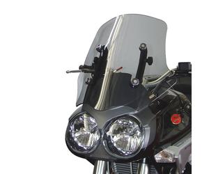 Parabrezza Basse ISOTTA Transparent Pour Moto Guzzi 1200 Stelvio 2008-2010