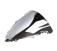 Parabrise Double Bulle pour Yamaha 2003-2005 YZF600 R6 2006-2009 R6S (Chrome)