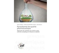 Paracétamol de qualité pharmaceutique