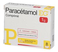 Paracetamol EG® 1 g Comprimé(S) 8 pc(s)